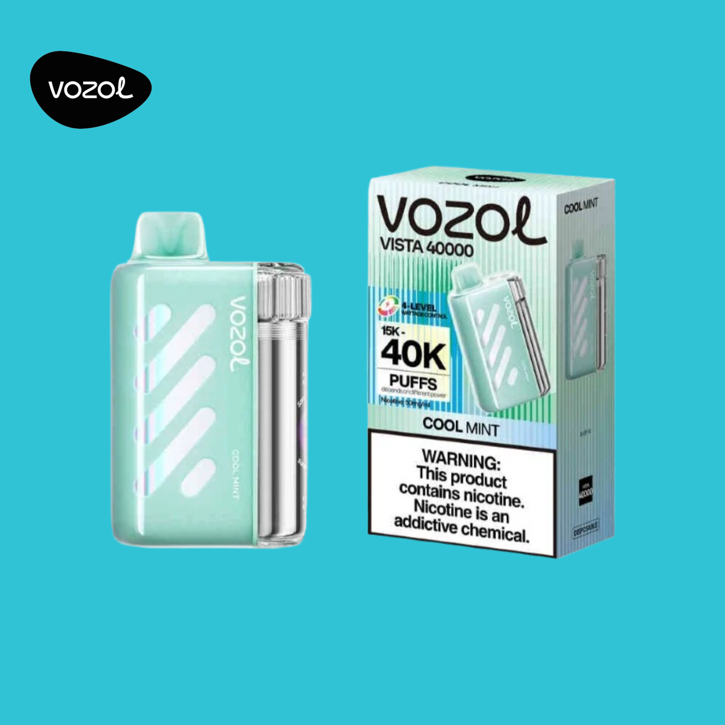 Vozol Vista 40000 Züge Cool Mint