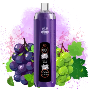 Al Fakher Crown Bar 8000 Puffs Grape Mint