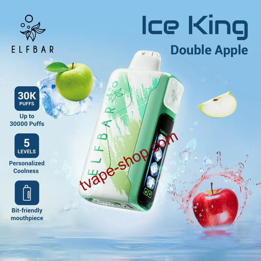 Double Apple Elf Bar 30000 Ice King 