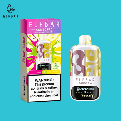 Elfbar Combo Pro 30K Cherry + Peach Lemonade