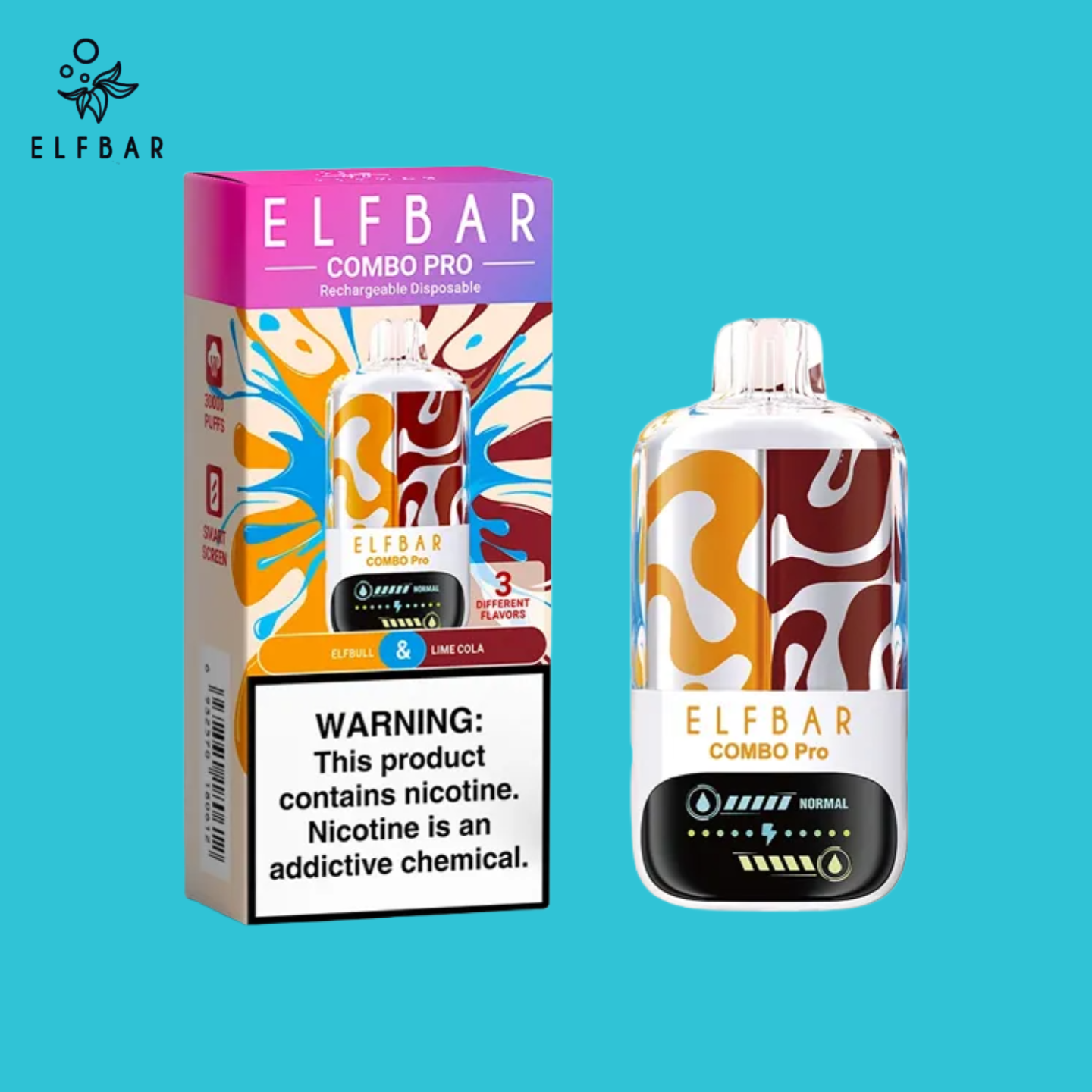 Elfbar Vape 30K Geschmack Elf Bull & Lime Cola