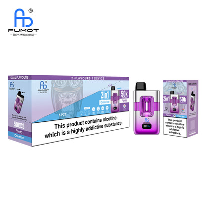 RandM FUMOT ECO 2IN1 50K Puffs Fanta & Cola Ice