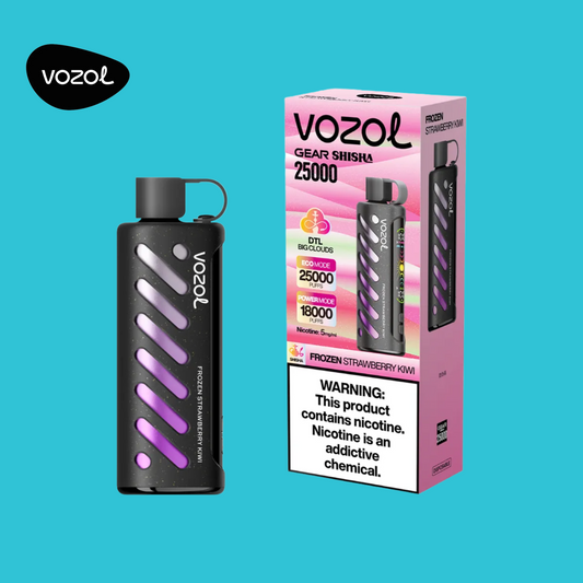 Vozol GEAR SHISHA 25000 Einweg-E-Zigarette Frozen Strawberry Kiwi