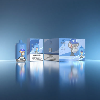 Blueberry Bubblegum RandM 12K Vape
