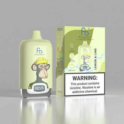 RandM Digital Box 12000 Vape Lemon Lime Vapes Shop RandM Digital Box 12000 Vape Lemon Lime Vapes Shop