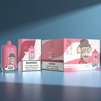 RandM Tornado 12000 Puffs Strawberry Pomp