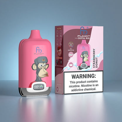 RandM Tornado 12000 Puffs Strawberry Donut