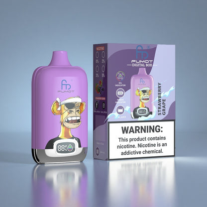 Fumot RandM Tornado 12000 Vape Strawberry Grape