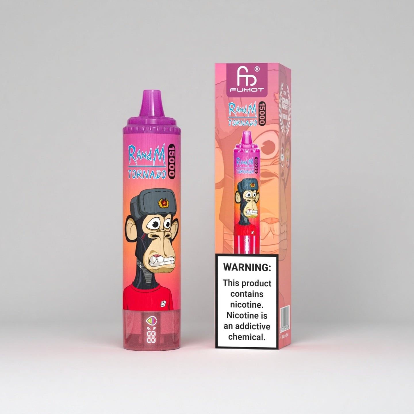 Dragon Fruit RandM Tornado 15000 Puffs Vape