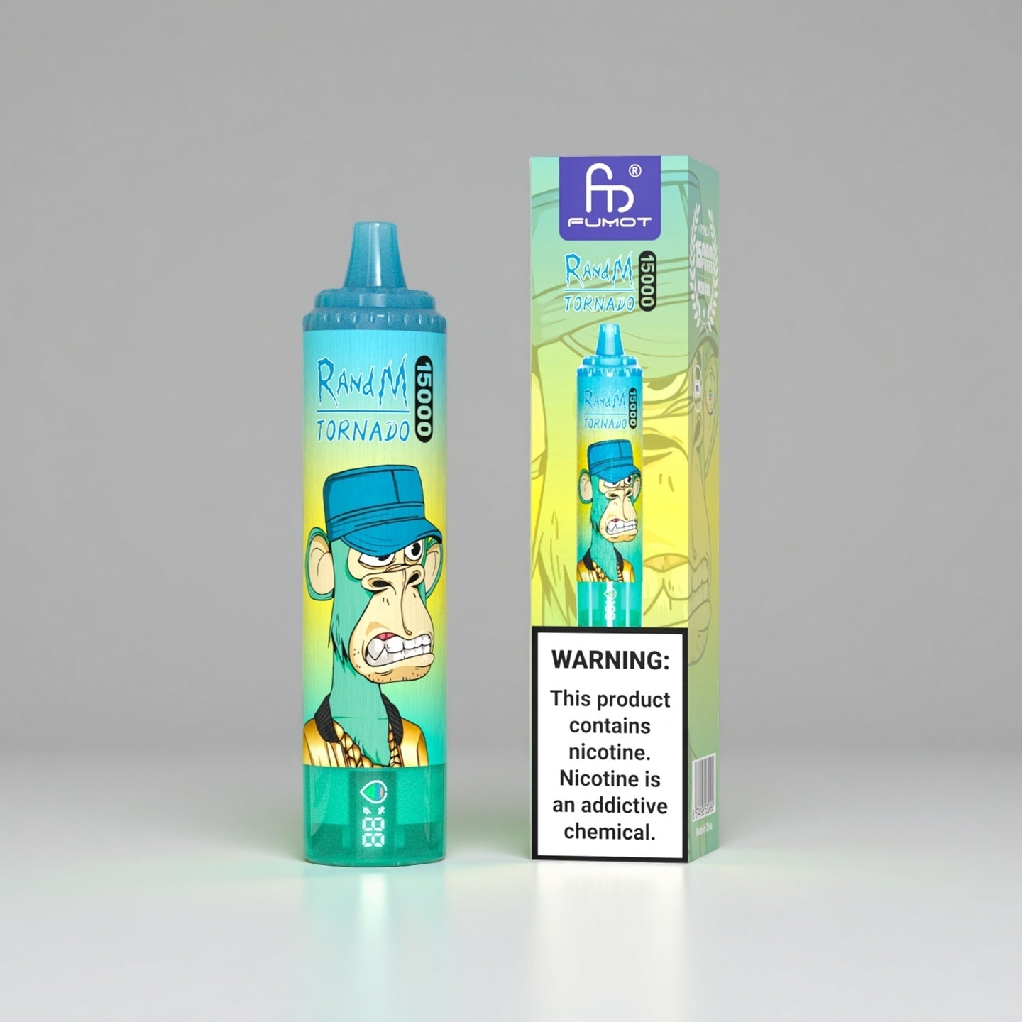 RandM Tornado 15000 Kiwi Passion Fruit Guava 