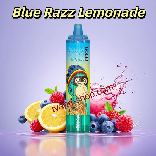 Fumot RandM Tornado 15000 Blue Razz Lemonade