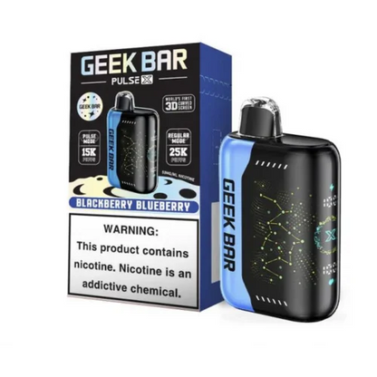Geek Bar Pulse X 25000 Puffs Vape Blackberry Blueberry