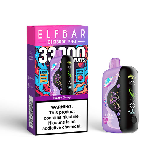 Elf Bar Vape GH33000 Pro 33K Züge Granny Cherry