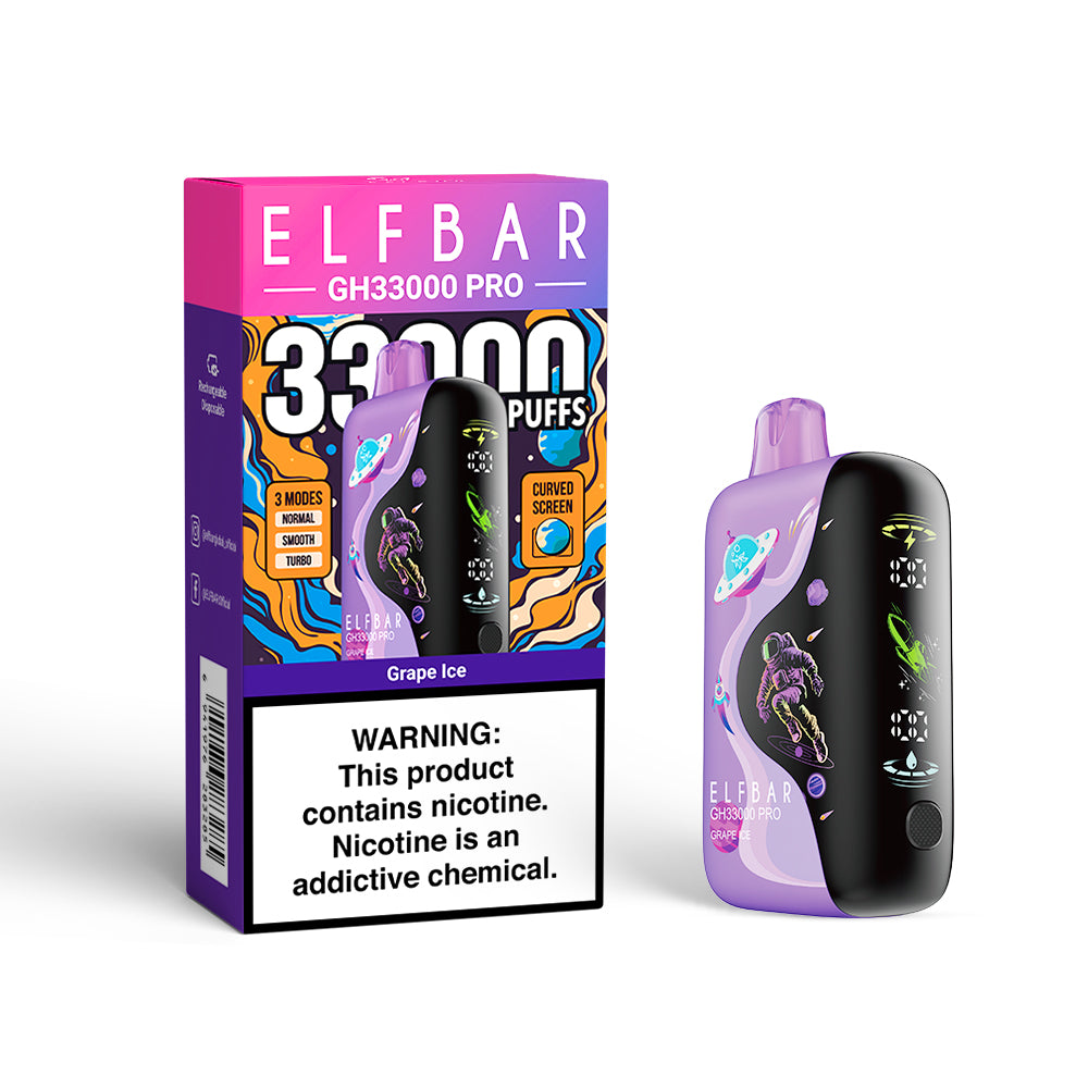 Grape Ice Geschmack Elfbar GH33000 Pro Vape