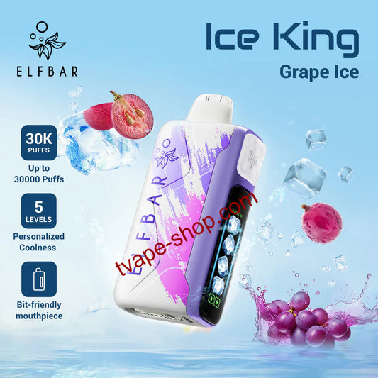 King Grape Ice Elf Bar 30000 Ice
