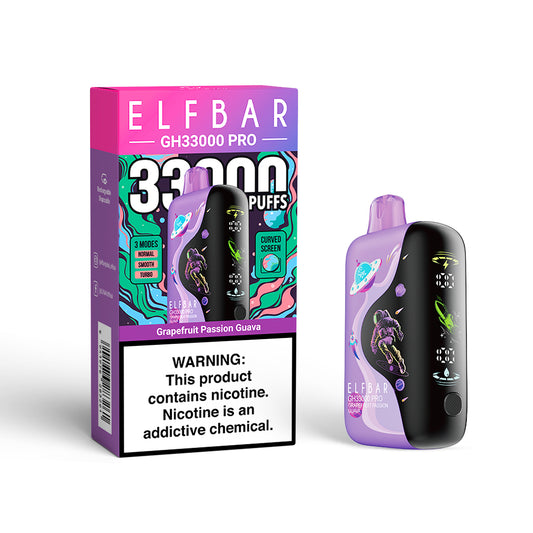 Elf Bar GH33000 Pro Grapefruit Passion Guava Geschmack