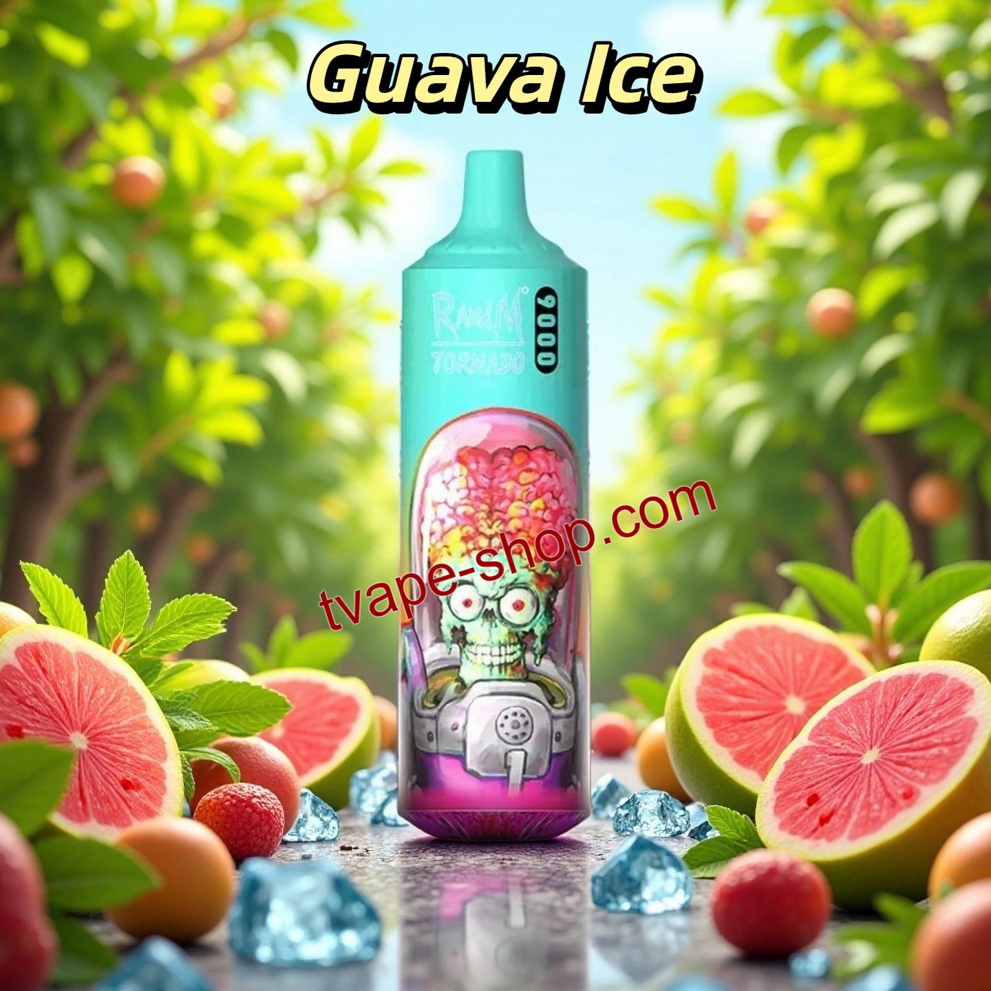 Guava Ice RandM Tornado 9000