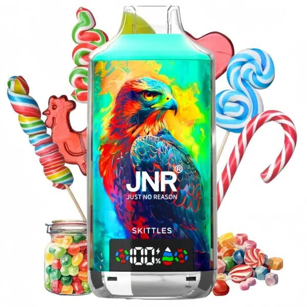 JNR Falcon X 18000 Puffs Skittles 2%