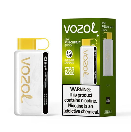 Vozol Star 12000 Züge Kiwi Passion Fruit Guava