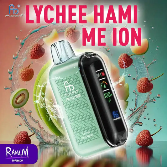 RandM Tornado Vape 20000 Lychee Hami Melon