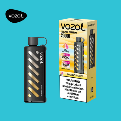 Mango Freeze Vozol GEAR SHISHA 25000