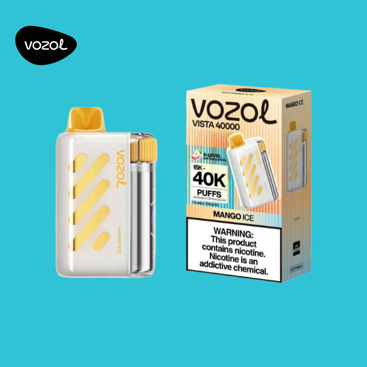Vozol Vista 40000 Mango Ice Geschmack