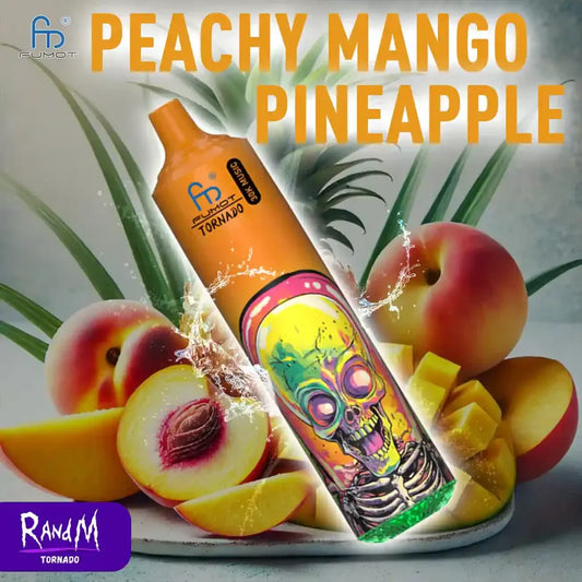 RandM Tornado 30K Vape Peachy Mango Pineapple