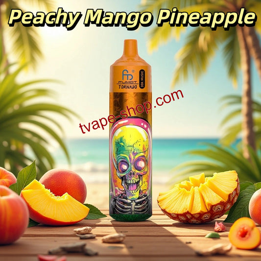 Peachy Mango Pineapple RandM Tornado 30K Vape