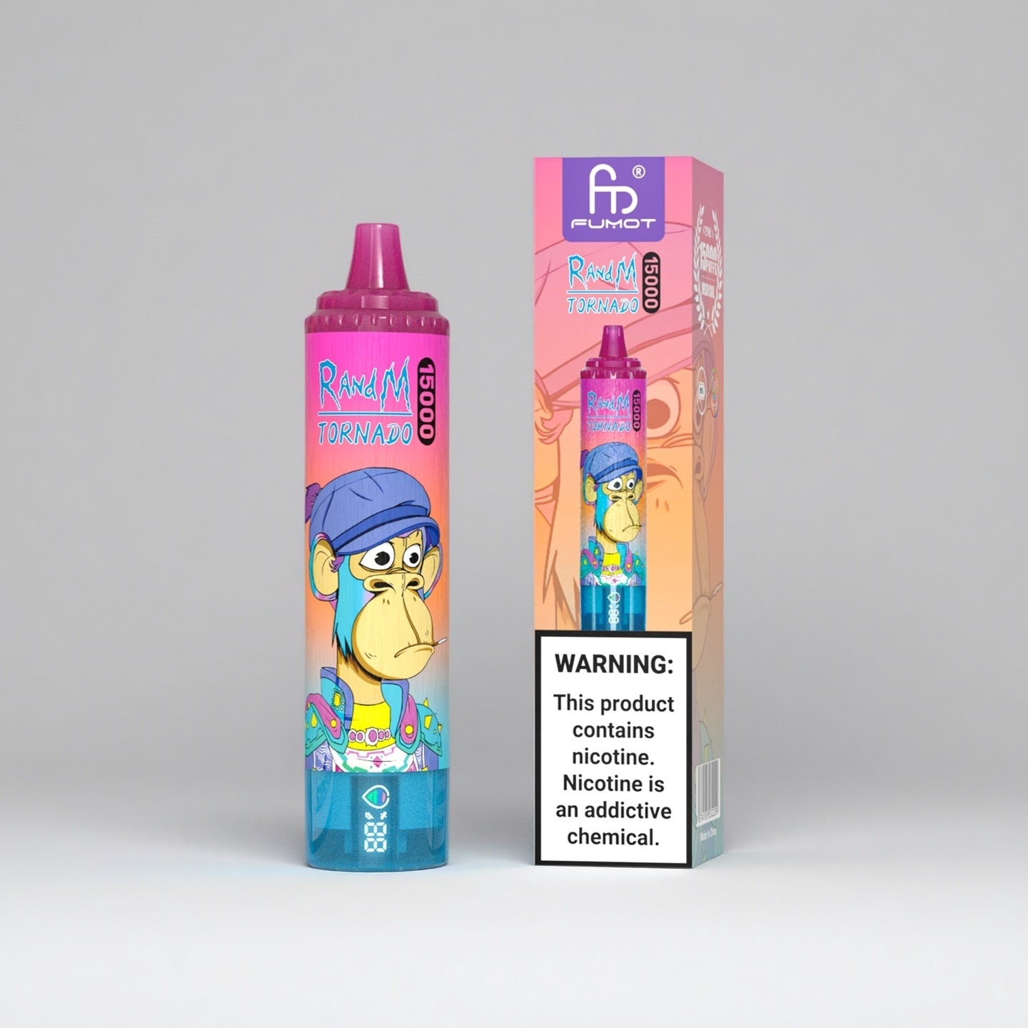 Pink Lemonade RandM Tornado 15000 Vape 