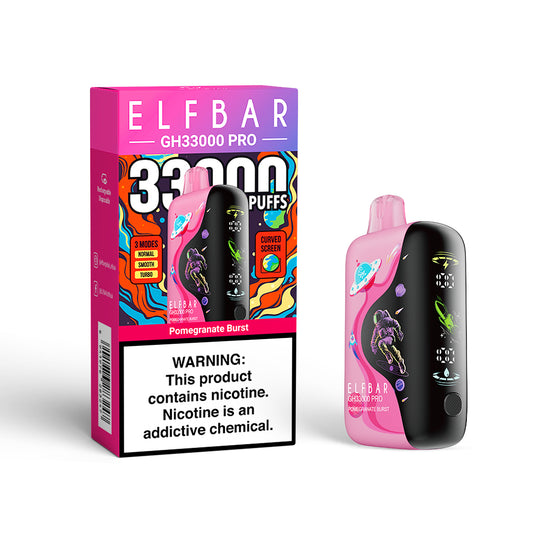 Pomegranate Burst Elf Bar GH33000 Pro Vape