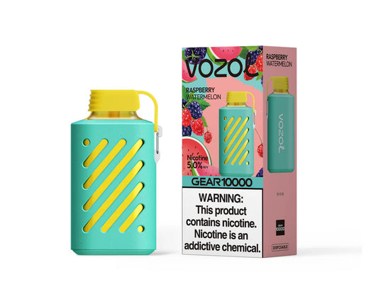 Vozol Gear 10000 Vape Raspberry Watermelon