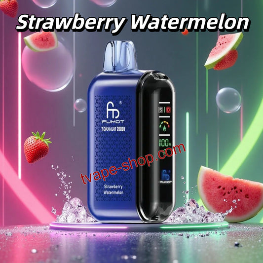 Strawberry Watermelon RandM Tornado 20000 Vape