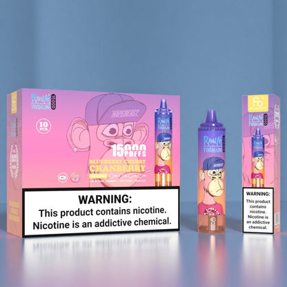 RandM Tornado 15000 Blueberry Cherry Cranberry