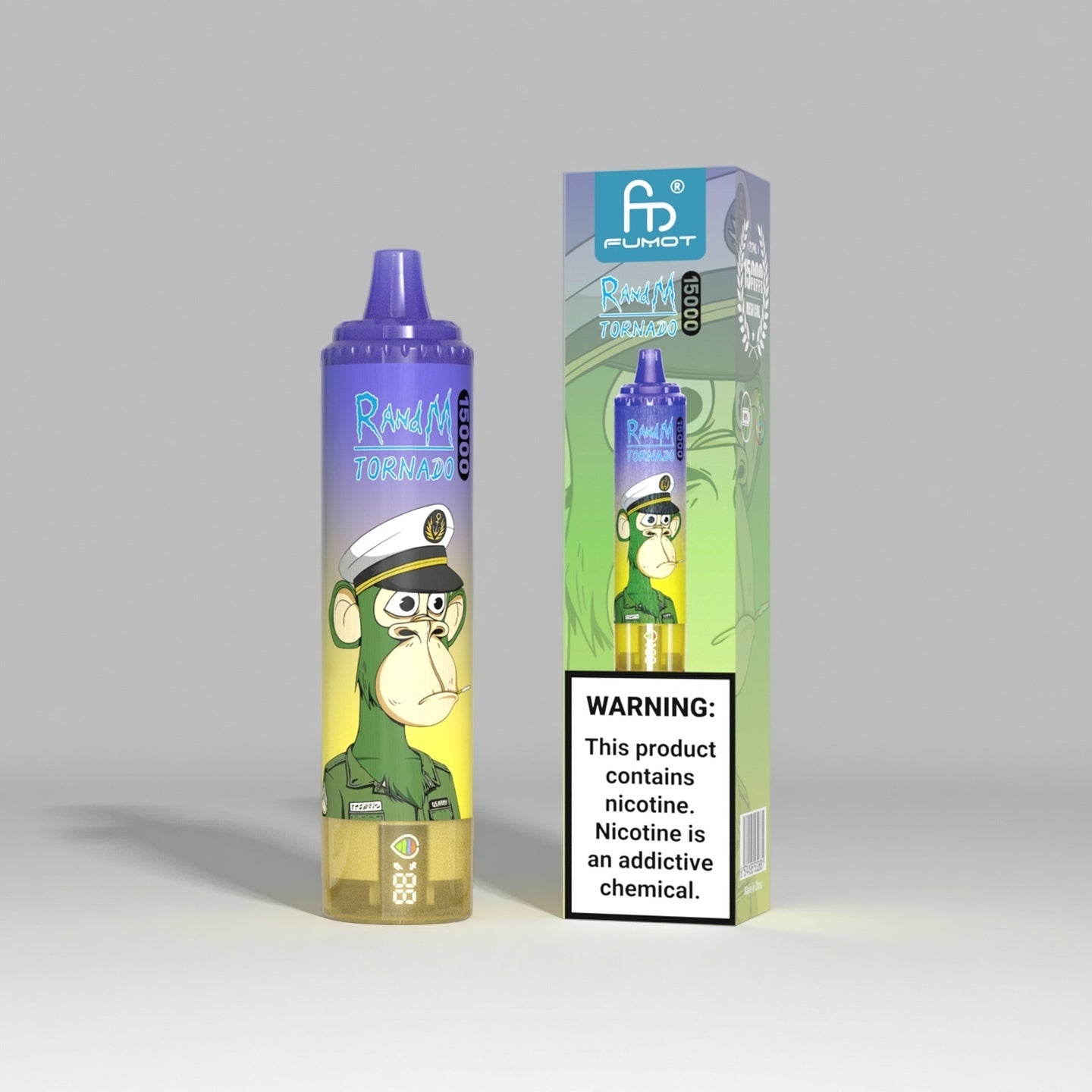 RandM Tornado 15000 Puffs Blueberry Pomegranate