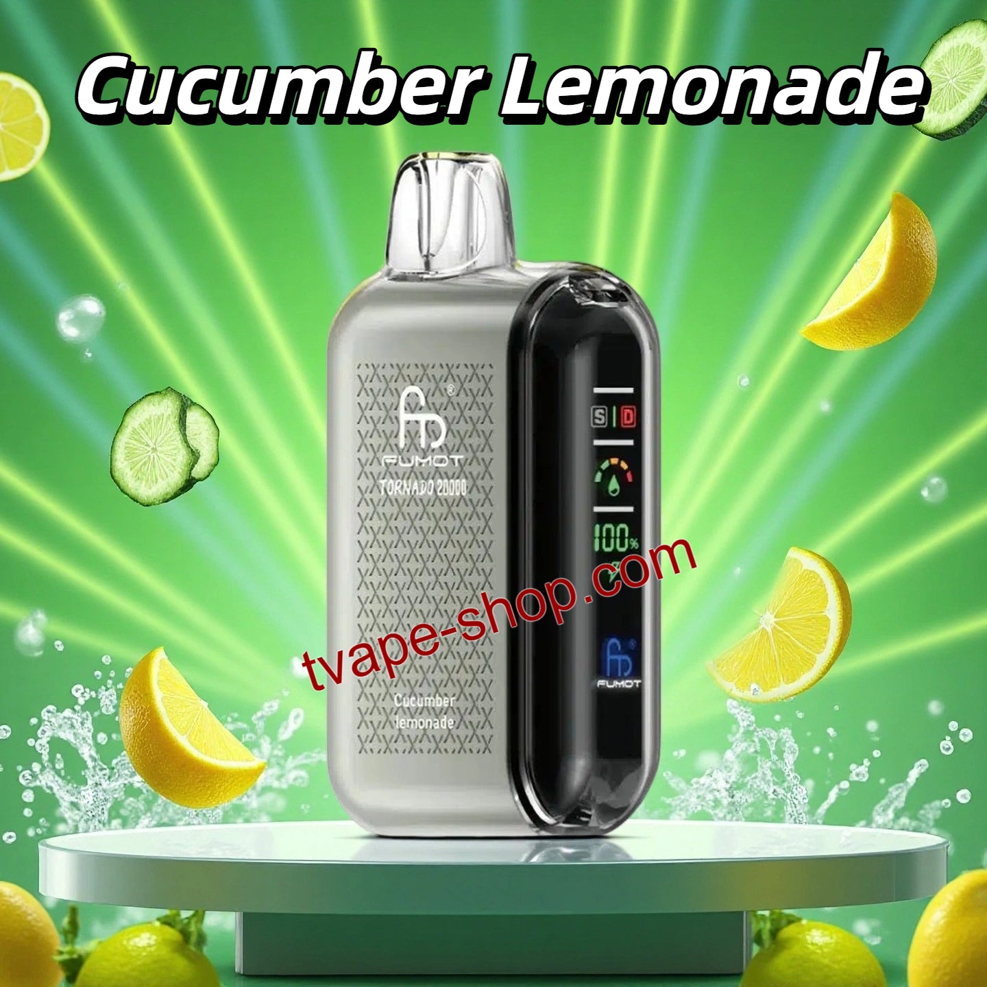RandM Tornado 20000 Cucumber Lemonade Vape