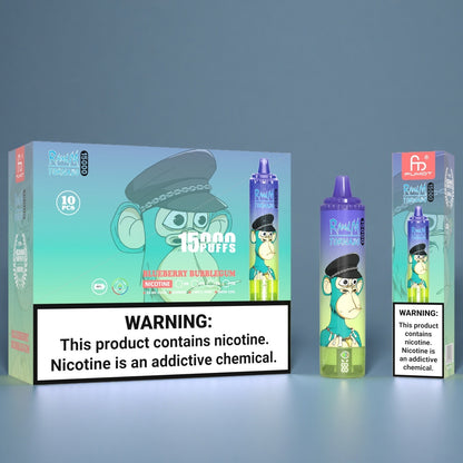 RandM Tornado 15000 Blueberry Bubblegum