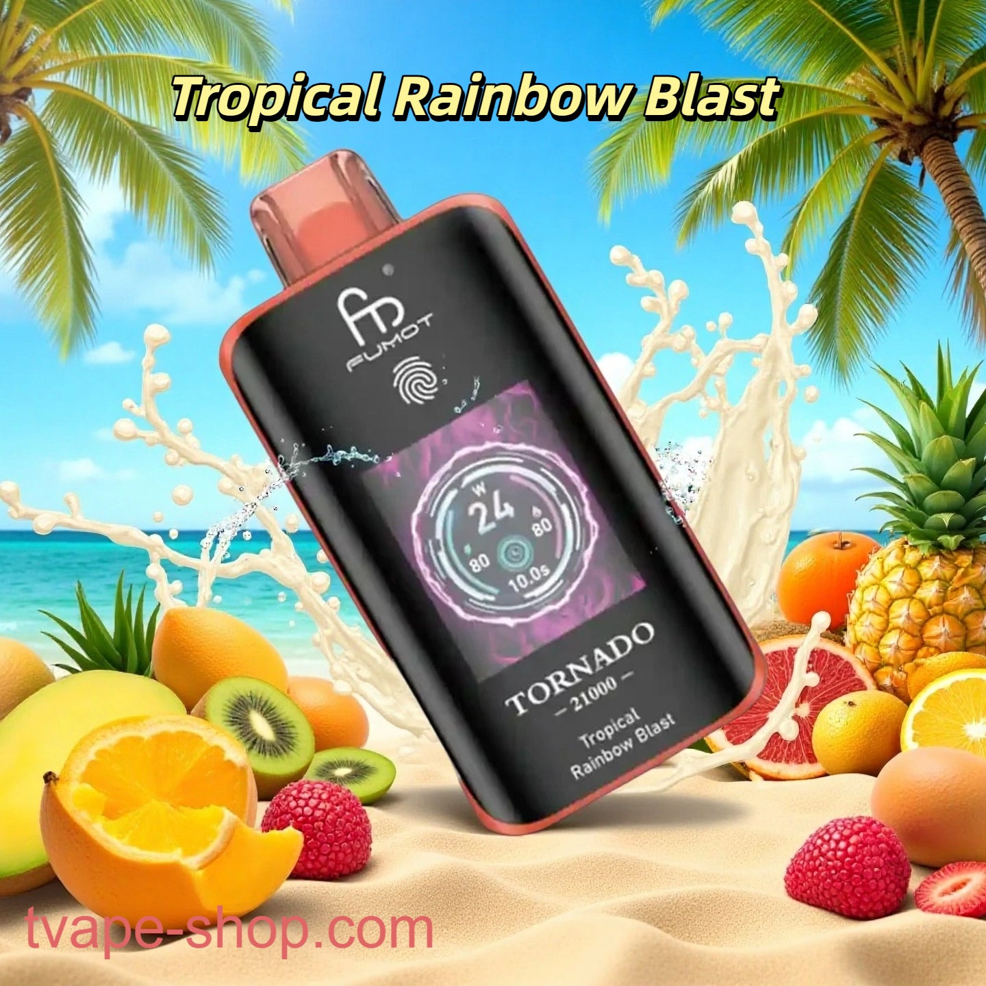 RandM Tornado 25000 Tropical Rainbow Blast