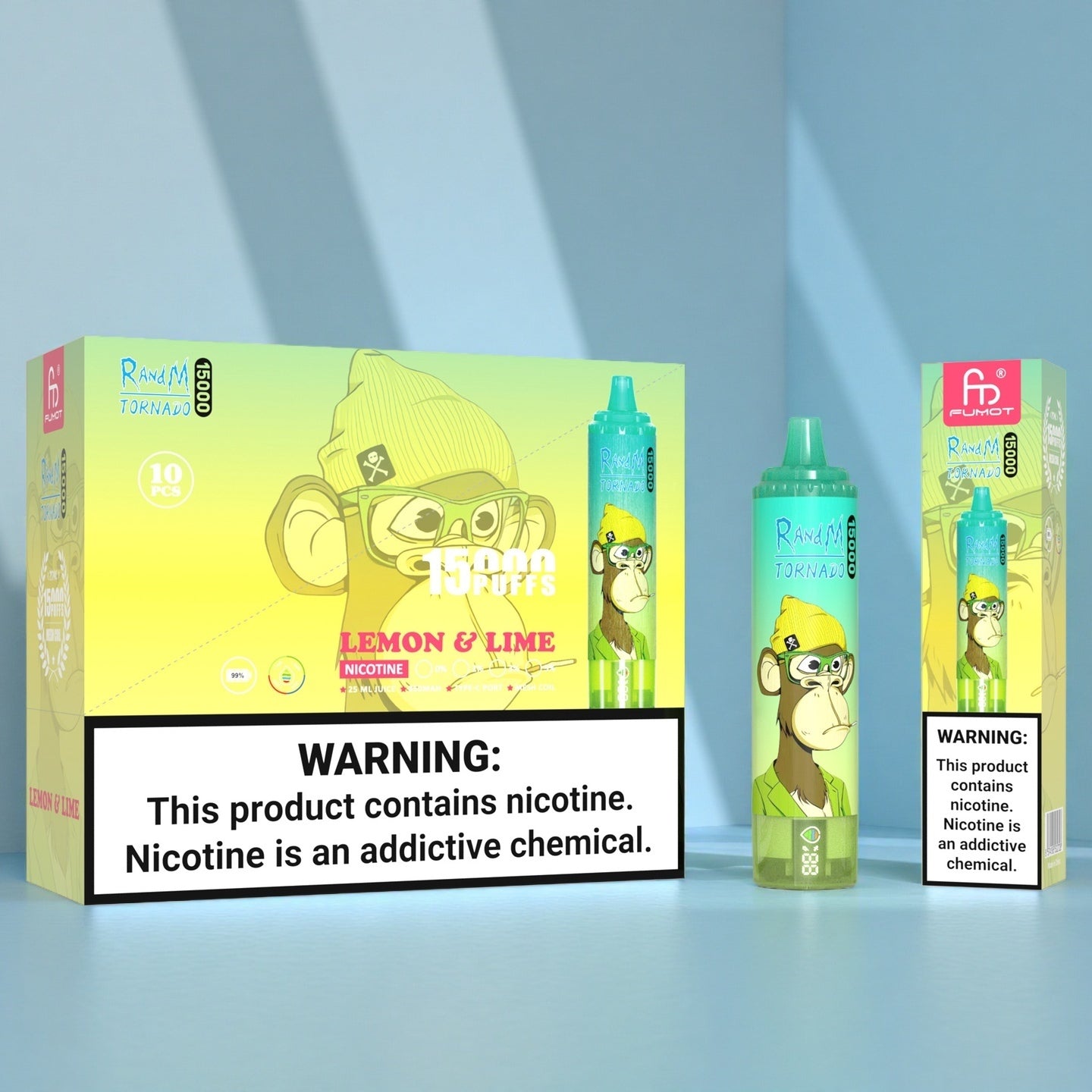 RandM Tornado 15000 Vape Lemon Lime