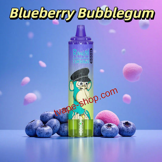 RandM Tornado 15000 Blueberry Bubblegum