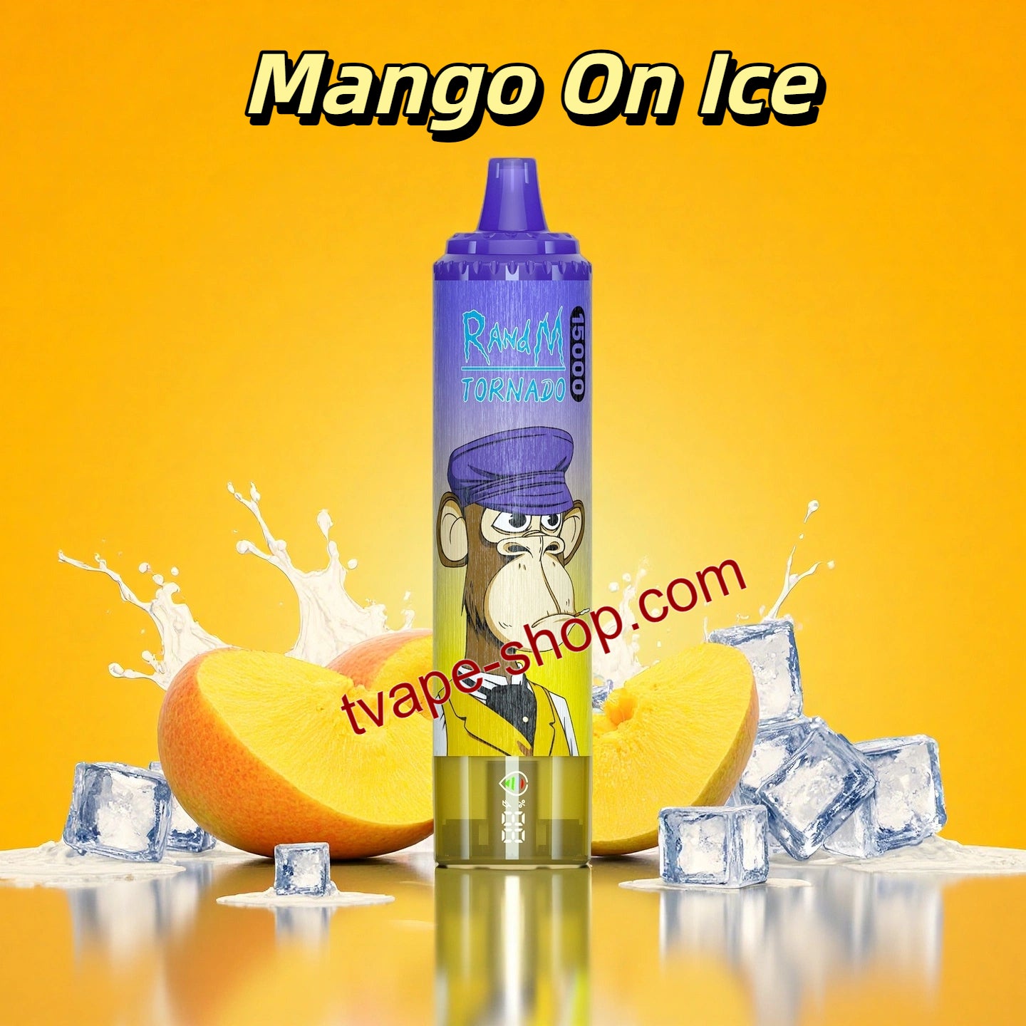 Fumot RandM Tornado 15000 Mango On Ice