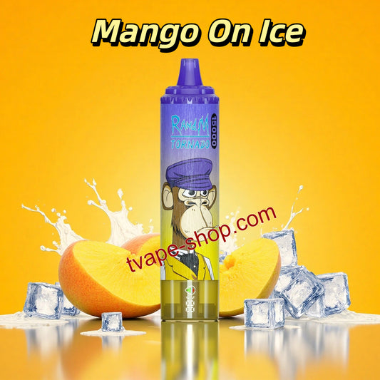 Fumot RandM Tornado 15000 Mango On Ice