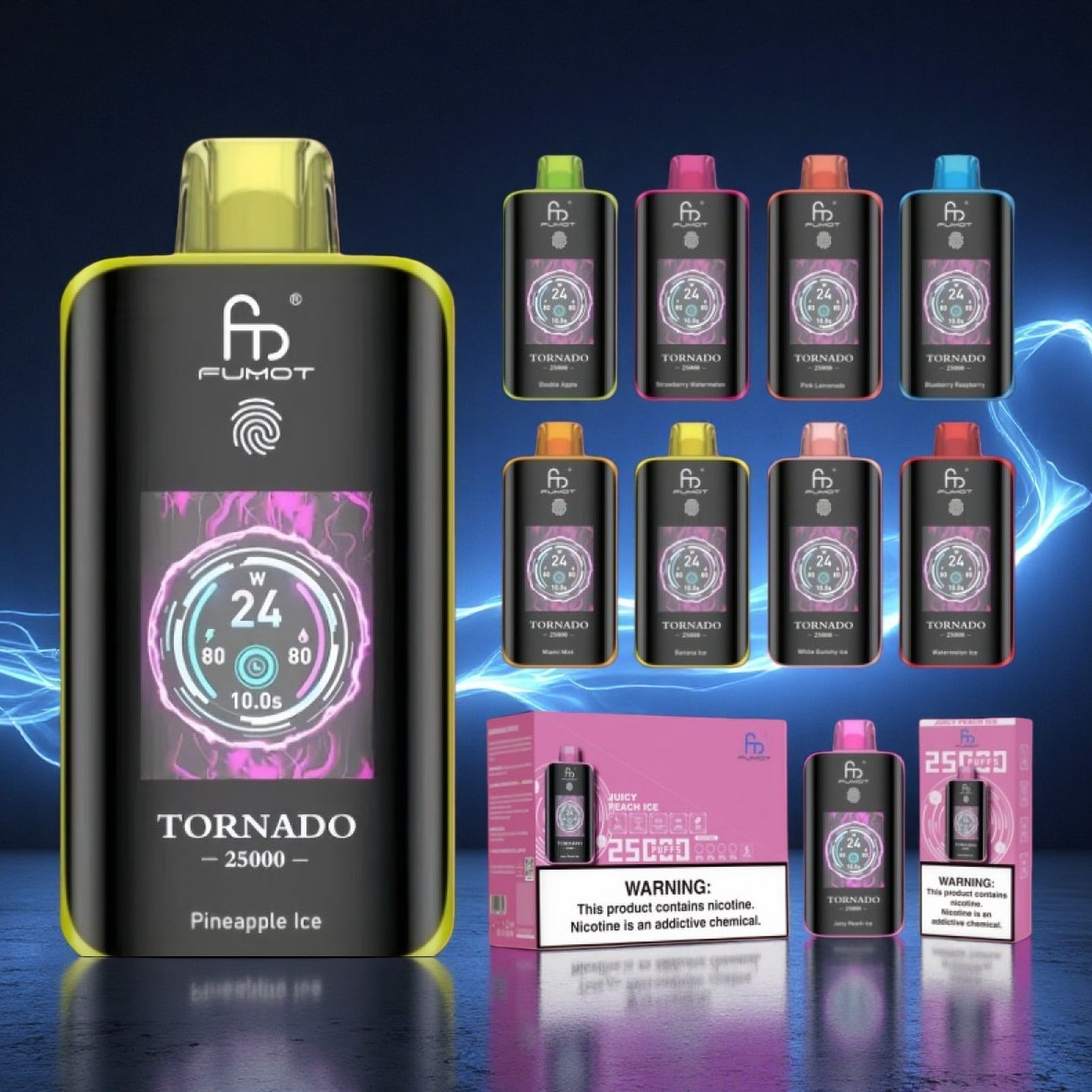 RandM Tornado 25000 Puffs Vape