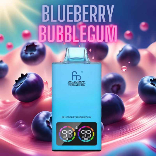 RandM Tornado 35000 Puffs Vape Blueberry Bubblegum