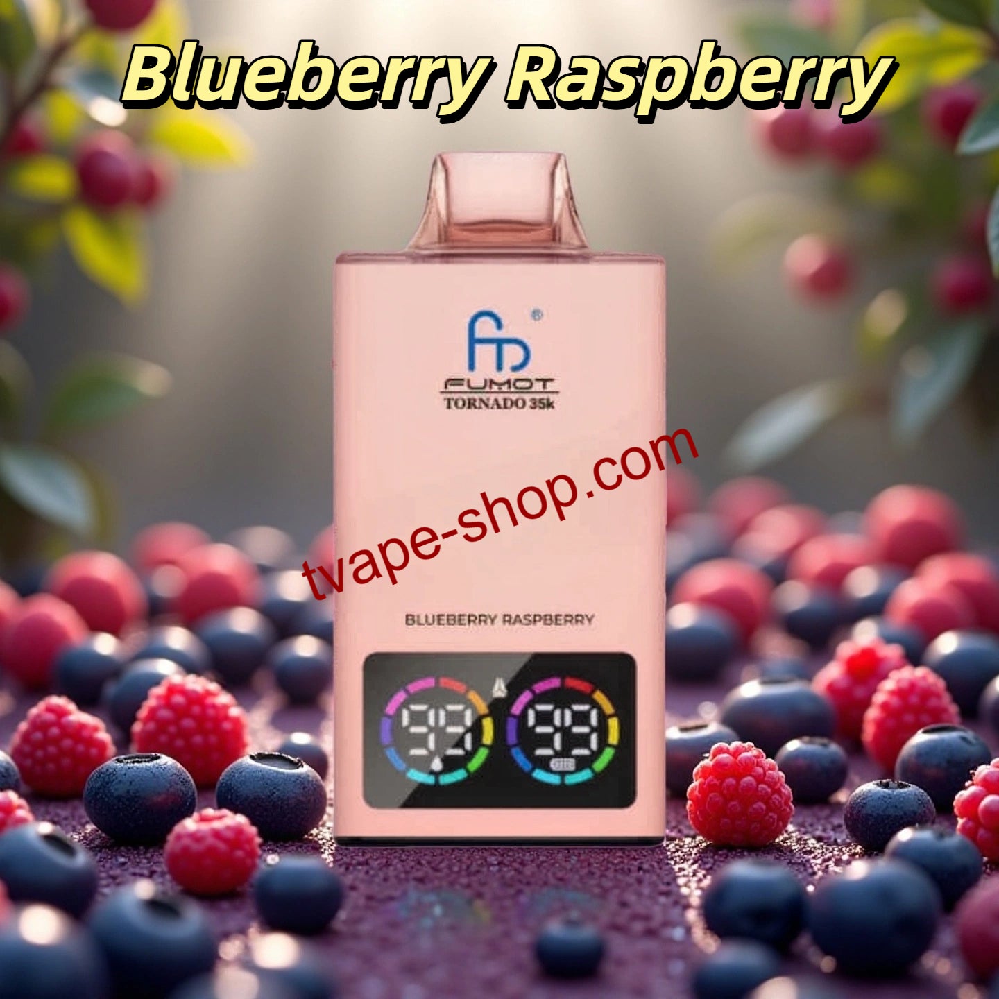 Blueberry Raspberry RandM Vape Tornado 35000