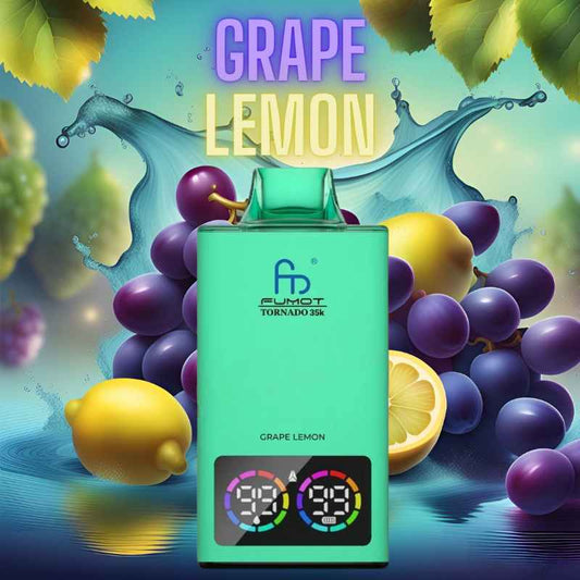 RandM 35K Züge Vape Grape Lemon 1.2 Ω Dual Mesh-Zerstäuberkern