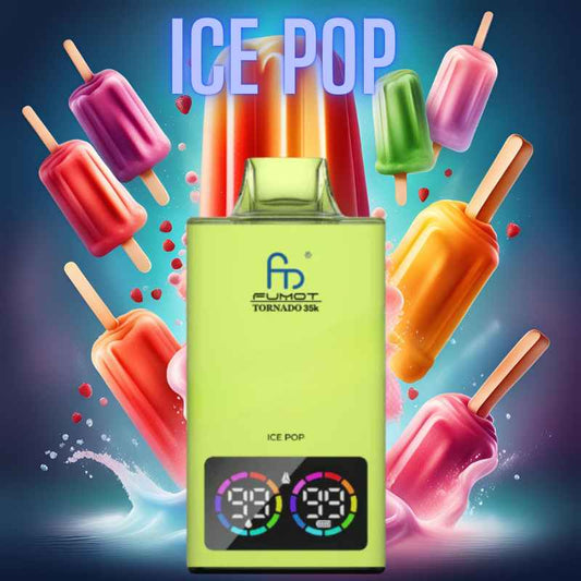 Ice Pop RandM Tornado 35000 Puffs Vape