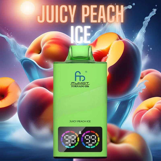 Tornado 35000 Juicy Peach Ice Einweg-E-Zigarette