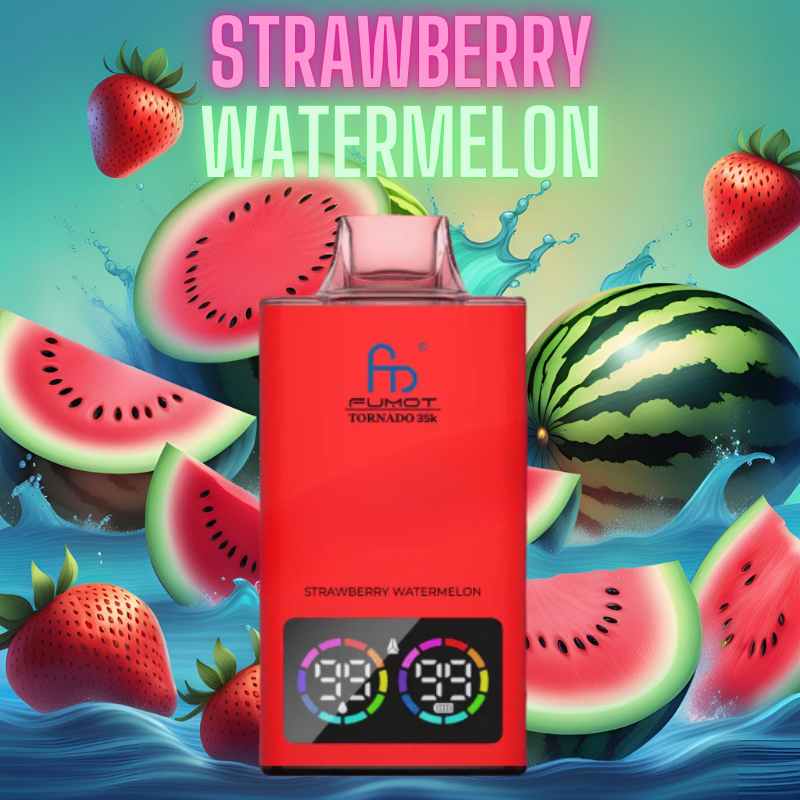 RandM Tornado 35000 Puffs Vape Strawberry Watermelon