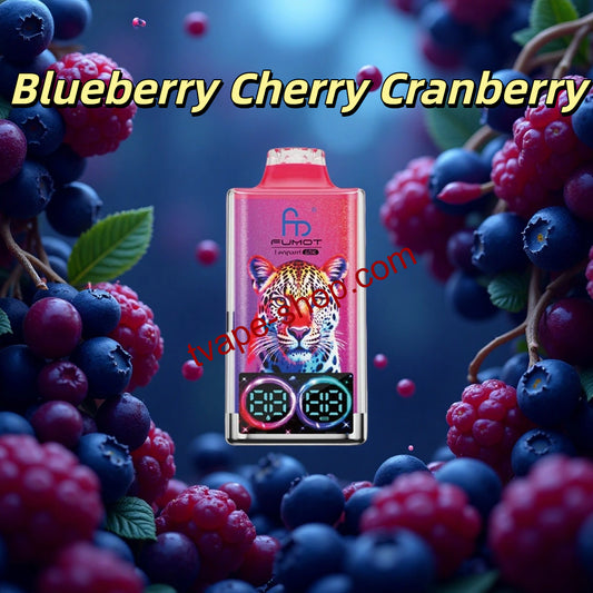 Blueberry Cherry Cranberry RandM Tornado 40000
