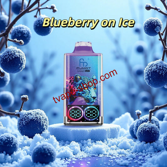 Blueberry on Ice RandM Tornado 40000 Vape